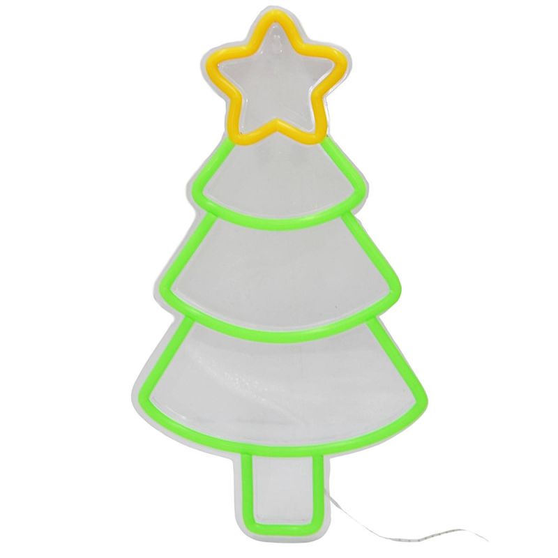 12. NEON LAMP FIGURE CHRISTMAS TREE