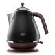 7. DeLonghi Icona Vintage KBOV 2001.BK Electric Kettle (2000W 1.7l; black)