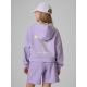 2. Girls' loose sweatshirt with hood 4F 4FJRSS26TSWSF2936-52S