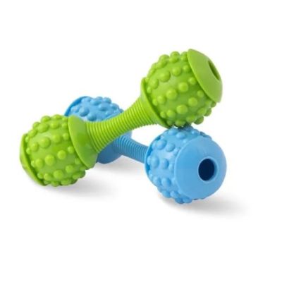 HILTON Dental Thermoplastic Rubber Dumbbell 15cm for Dogs