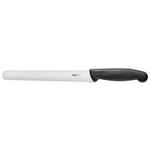 KOHE Knife, blade length 211mm, serrated, black