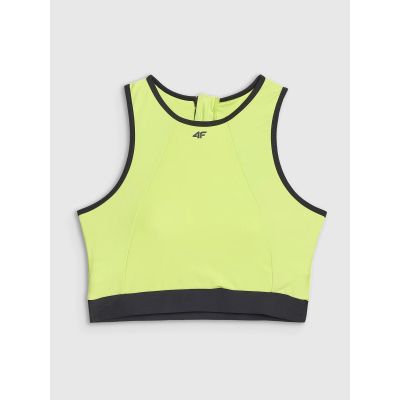 6. Women's sports bikini top 4F 4FWSS25UBKTF073-45S