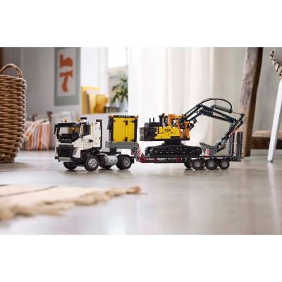 6. LEGO Technic 42175 Volvo FMX Truck and EC230 Electric Excavator