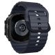 6. Spigen Rugged Armor Case for Samsung Galaxy Watch Ultra (47mm) - Matte Black