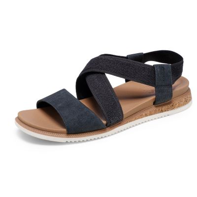 2. Skechers Women's Sandals DESERT KISS LOW 114705 BLK