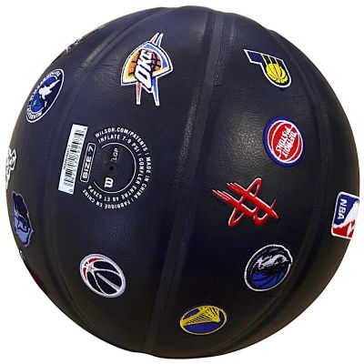 11. WILSON NBA ALL TEAM PREMIERE BASKETBALL SIZE 7
