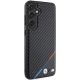 4. BMW Carbon Tricolor Line MagSafe Case for Samsung Galaxy S24+ - Black
