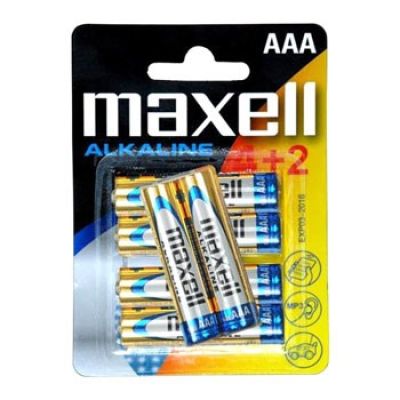 Maxell Alkaline Batteries ALKALINE LR03 LR3 AAA BLISTER 1.5 V, 4 + 2 pcs.
