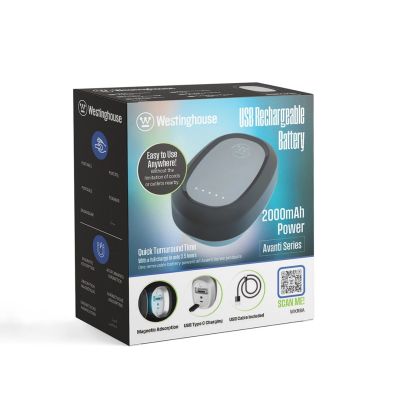 2. Westinghouse Avanti WKRBA USB Rechargeable Battery