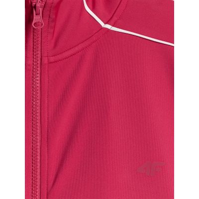 6. Women's loose sweatshirt without hood, quick-drying 4F 4FRSS26TSWSF2982-62S