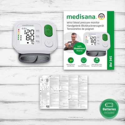 6. Medisana BW 345 wrist blood pressure monitor