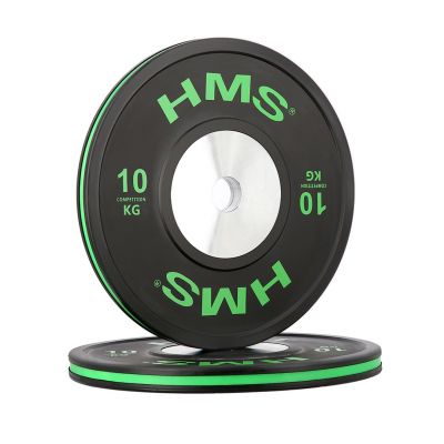 11. BTBR Set Olympic Bumper Plates - 2x (10kg, 15kg, 20kg, 25kg) HMS BTBR SET