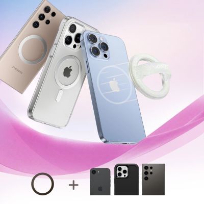 6. Joyroom JR-ZS500 Magnetic Ring Compatible with MagSafe Holder - White