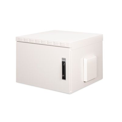 10. Digitus 19" 7U wall-mounted network cabinet 600x600, solid door, gray, undivided, assembled, IP55, 100kg