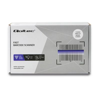 5. QOLTEC 1D LASER BARCODE READER | CCD