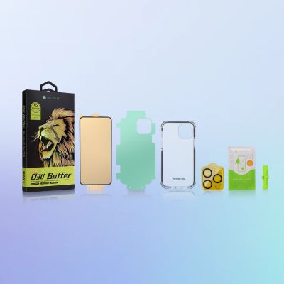 7. Bestsuit 6in1 set for iPhone 13 mini case / tempered glass flexi / back housing protector film / camera lens tempered glass / cloths / aplicator (D30 Buffer)