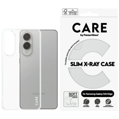 CARE by PanzerGlass Fashion X-Ray Case for Samsung Galaxy S25 Edge - Transparent