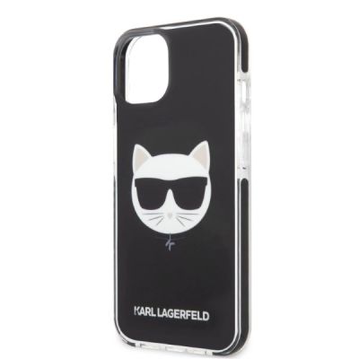 6. Karl Lagerfeld KLHCP13STPECK iPhone 13 mini 5.4" hardcase black/black Choupette Head