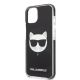6. Karl Lagerfeld KLHCP13STPECK iPhone 13 mini 5.4" hardcase black/black Choupette Head