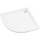 Semi-circular acrylic shower tray 80 cm