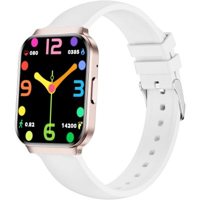 4. Smartwatch Gravity Pink 2 Straps GT44-3