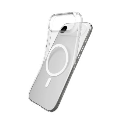 10. Puro 0.3 MAG Ultra-Slim TPU Case Compatible with MagSafe for iPhone 17 Air - Transparent