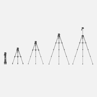 10. Professional Ugreen LP661 tripod for smartphones and cameras - black and gray