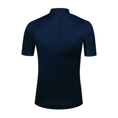 2. Rogelli GLITCH Men's T-Shirt Black and Blue 2XL