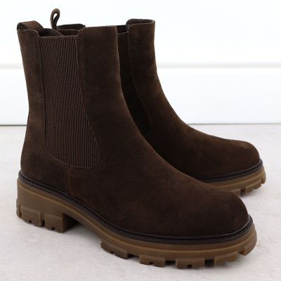 3. Brown Women’s Leather Chelsea Boots Sergio Leone TR25733-S