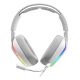 15. Glorious Gaming Glorious GHS Eternal RGB – RGB Stereo Gaming Headphones for PC, PS5, PS4, Switch – Custom-Tuned Drivers, Detachable Microphone, USB-C – Durable, 24/7 Comfort – White