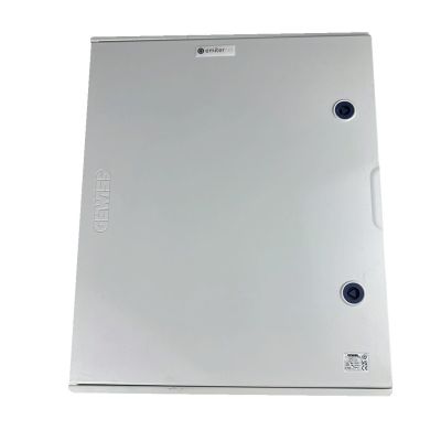 Hermetic IP66 EMITER AC connection switchboard with AC surge arrester Noark type 1+2, 80A 3F, FR 100A, phase signal