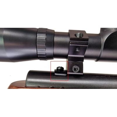 2. Marksman Beaver 2096 wood air rifle + scope cal. 4.5 mm Ekp