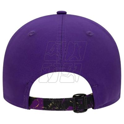 4. New Era 9Forty Los Angeles Lakers NBA Print Infill Cap 60298639