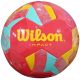 7. WILSON IMPACT SB FOOTBALL CORAL/YELLOW/BLUE SIZE 5
