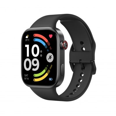 2. Xiaomi REDMI Watch 6 | Smartwatch | GPS (satellite) | AMOLED | 2.07" | Waterproof | Obsidian Black