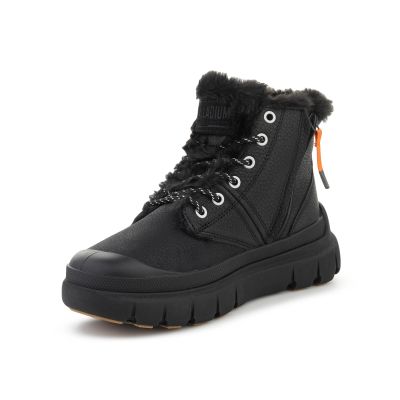 3. PALLADIUM PALLAPOP HI ZIP WL BLACK 99554-008