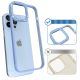 6. Kingxbar Sparkle Series case iPhone 13 Pro with crystals back cover blue