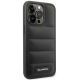4. Karl Lagerfeld Puffy Elongated Logo Case for iPhone 14 Pro Max - Black