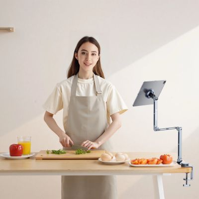 11. Wozinsky WTY0YS1 magnetic holder, 360° rotating, solid, for phone and tablet - gray