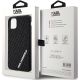 8. Karl Lagerfeld KLHCN613DMKRLK iPhone 11 / Xr 6.1" black/black hardcase 3D Rubber Multi Logo