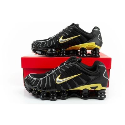 10. Nike Men Shox TL men's sports shoes fashionable sneakers black