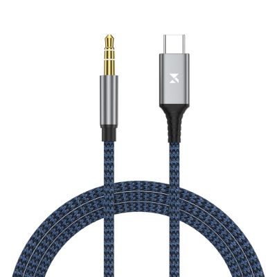 2. Wozinsky WAK-CJ USB-C to 3.5mm mini jack DAC adapter cable 1m - gray