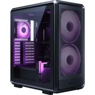 4. Cooler Master MasterFrame 500 Mesh Midi Tower Black, Transparent