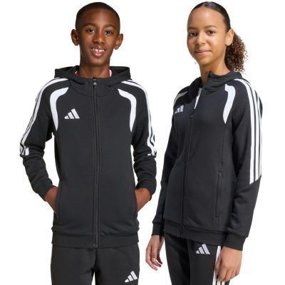 9. adidas Tiro 26 League Sweat Full Zip Hoodie for Kids Black KF3324
