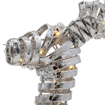 3. REINDEER DECORATION 60 CM 60 LED SILVER