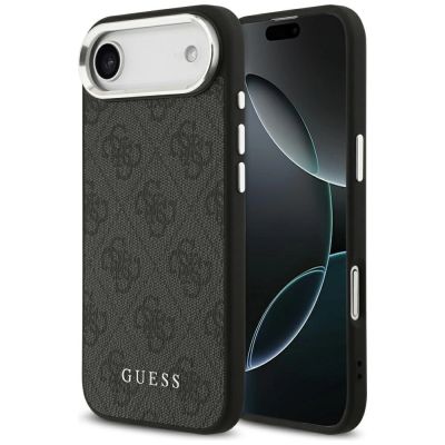 Guess 4G Classic Logo MagSafe case for iPhone 17 Air - black