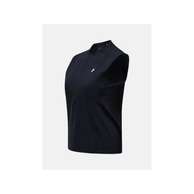 3. PEAK PERFORMANCE Women's T-shirt W Mountainbreath Sleveless Polo color black