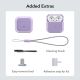 8. ESR Orbit Halolock MagSafe case for Apple AirPods 4 - purple