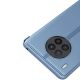 8. Clear View Case cover for Huawei nova 8i cover with a flap black