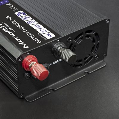 3. QOLTEC CHARGER FOR MONOLITH LIFEPO4 AGM GEL SLA BATTERIES | 10A | 12V
